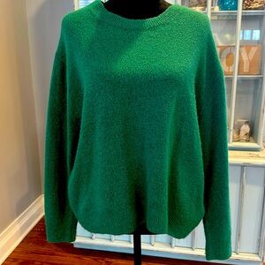 Green H&M long sleeve sweater. Size medium.
